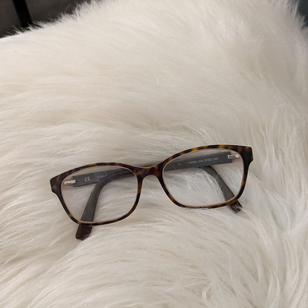 Furla Tate eyeglasses tortoise purple *prescription*
